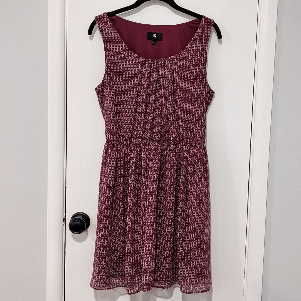 Iz Byer Patterned Dress